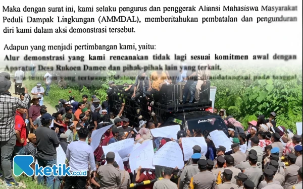 Thumbnail Berita - Dijadikan Tameng Sesaat, Mahasiswa Walk Out dari Aksi PT LKT di Abdya