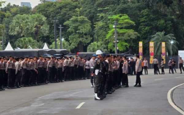 Thumbnail Berita - Ribuan Personel Gabungan Amankan Gelaran FIFA Series 2026 di SUGBK