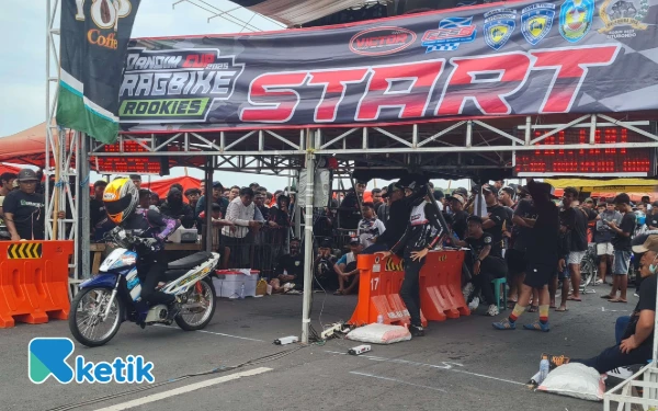 Thumbnail Berita - Kejuaraan Dandim Cup Drag Bike Rookies Diikuti 300 Peserta, Mencegah Balapan Liar di Situbondo
