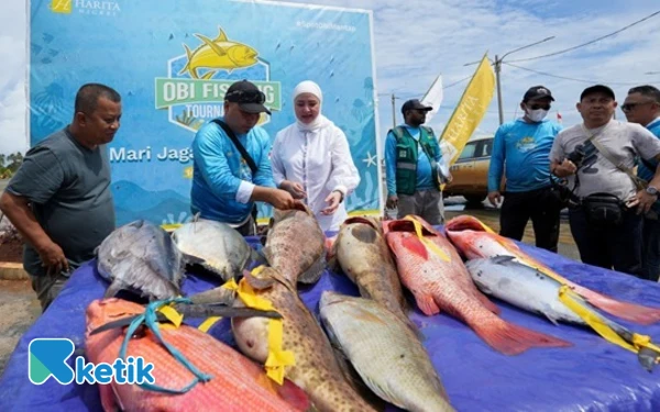 Thumbnail Berita - Produktivitas Perairan Kawasi Terjaga, Hasil Tangkapan di Obi Fishing Tournament 2025 Melimpah
