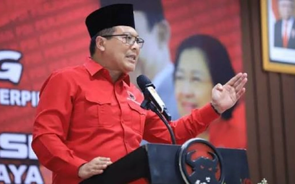 Thumbnail Berita - Didik Gatot Subroto Jabat Lagi Ketua DPC PDIP Kabupaten Malang, Adeng Sekretaris
