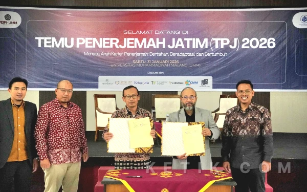 Thumbnail Berita - TPJ 2026 Lahirkan Kolaborasi HPI dan UMM, Dorong Penguatan Ekosistem Penerjemah