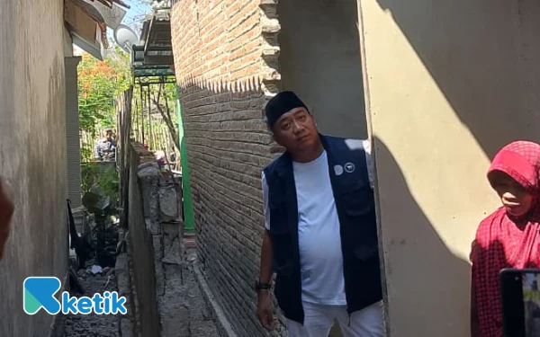 Thumbnail Berita - 118 Rumah di Situbondo Rusak Diterjang Gempa, Bupati Rio: Pemkab Siap Renovasi