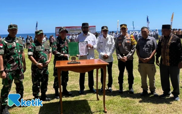 Thumbnail TMMD ke-125 Kabupaten Halmahera Selatan Resmi Mulai