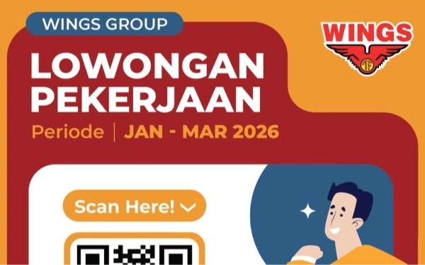 Thumbnail Berita - Loker Besar-besaran! Wings Group Surabaya Buka 24 Posisi Strategis hingga Maret 2026