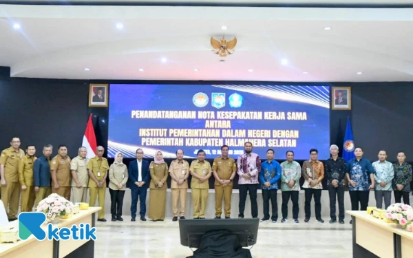 Thumbnail Halmahera Selatan dan IPDN Formalisasi Kemitraan Strategis Demi Optimalisasi Kompetensi Birokrasi