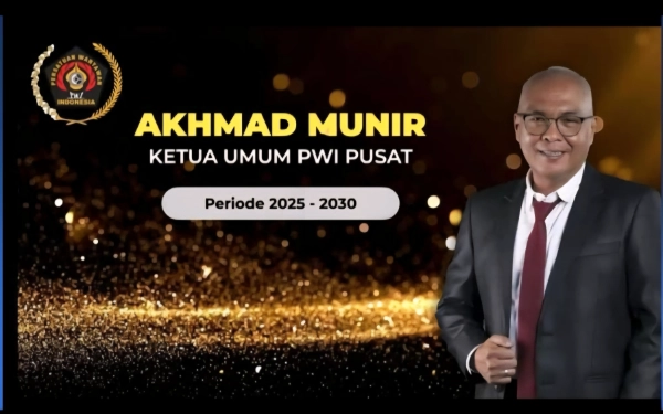 Thumbnail SELAMAT! Cak Munir Terpilih Ketua Umum PWI Pusat 2025-2030