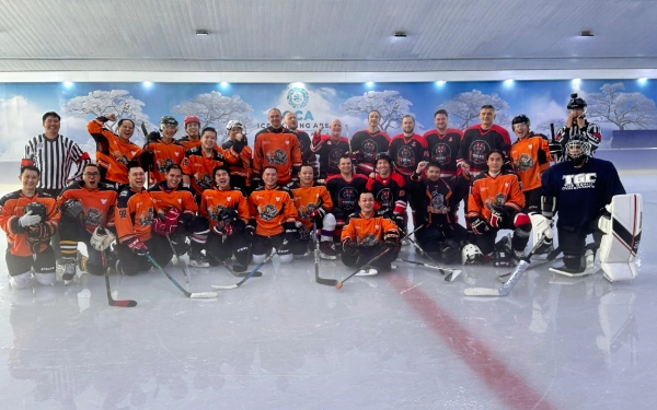 Thumbnail Rhinos Ice Hockey Team Surabaya Friendship Game bersama Tiger Ice Hockey Bali
