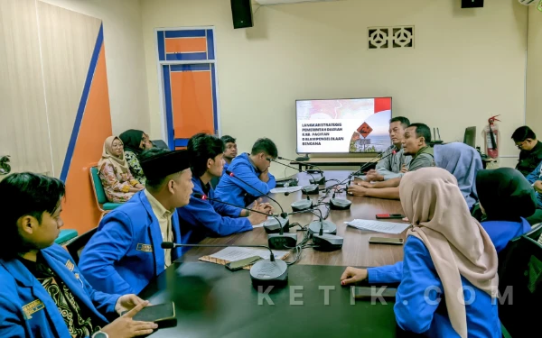 Thumbnail Berita - PMII Geruduk BPBD, Sebut Pacitan Masih Tak Siap Hadapi Gempa Megathrust