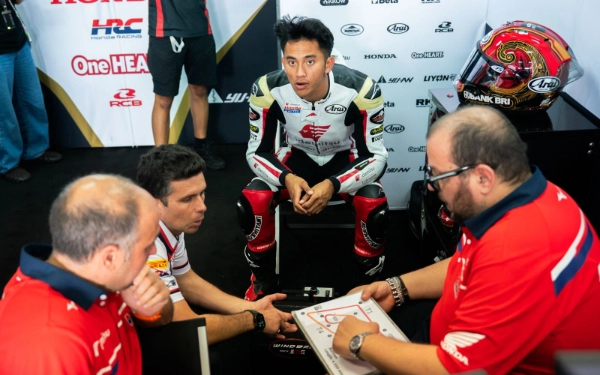 Thumbnail Berita - Hasil FP2 Moto2 GP Thailand, Ini Posisi Mario Aji