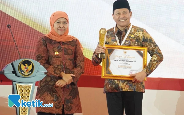 Thumbnail Dipimpin Bupati Subandi, Sidoarjo Melejit Jadi Kabupaten Terbaik Pertama dalam Pembangun Daerah