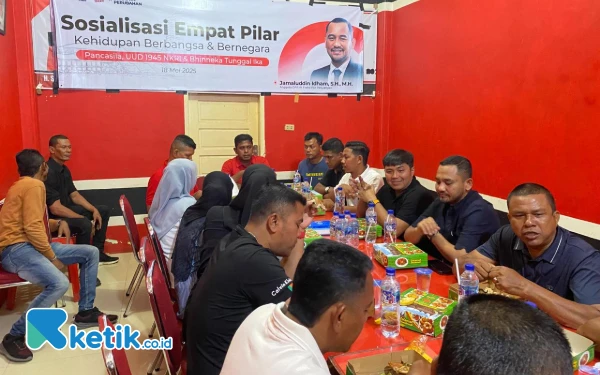 Thumbnail Berita - Jamaluddin Idham Sosialisasi Empat Pilar Kebangsaan di Pidie, Tuai Apresiasi