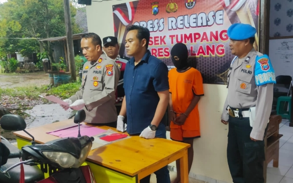 Thumbnail Curi Motor di Depan Kafe, Pemuda asal Pati Diciduk Polres Malang