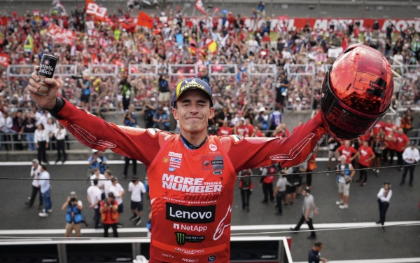 Thumbnail Mari Sambut Calon GOAT MotoGP Marc Marquez dan Jagoan Tuan Rumah Mario Aji di Mandalika!