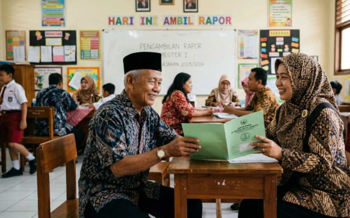Thumbnail Berita - Gerakan Ayah Mengambil Rapor Anak Didorong Perkuat Keterlibatan Orang Tua dalam Pendidikan