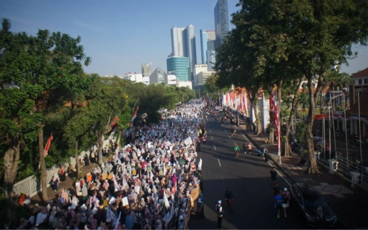 Thumbnail Berita - Mahasiswa Berbagai Kampus Bergabung Demo Hari Ini di Jakarta