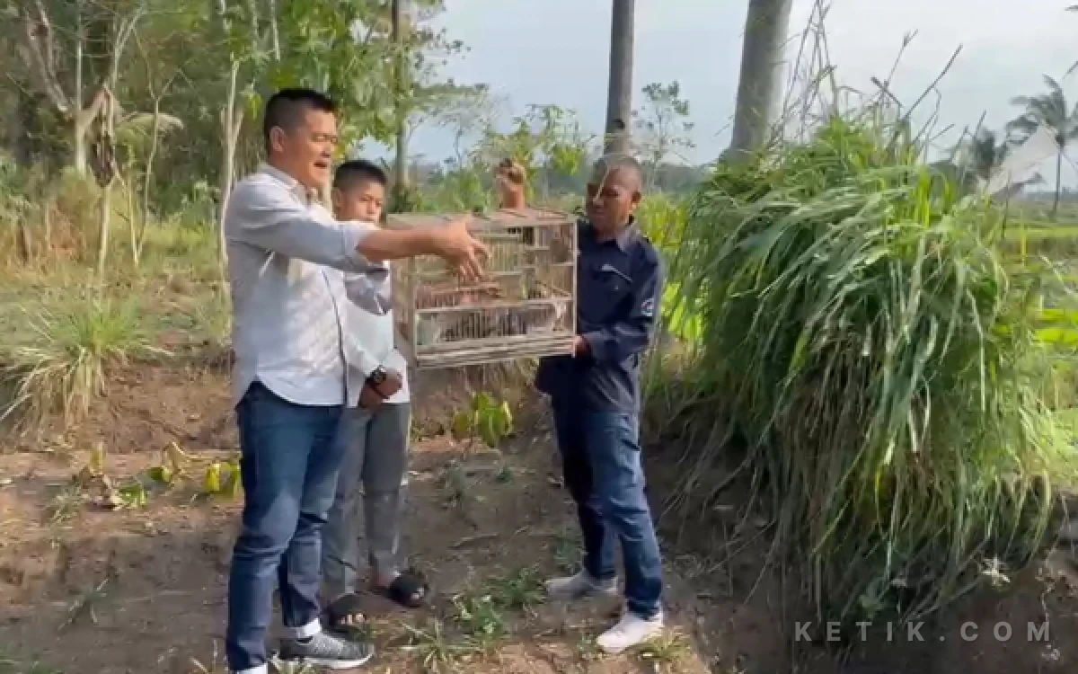 Thumbnail Berita - Melepas Burung Jadi Kado Unik Ulang Tahun HM Arum Sabil, Kiagus Firdaus: Teladan Cinta Sesama dan Alam
