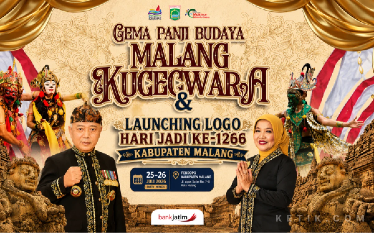 Thumbnail Berita - Hari Ini, Bupati Malang Luncurkan Logo Hari Jadi Kabupaten Malang ke-1266 di Pendapa Agung