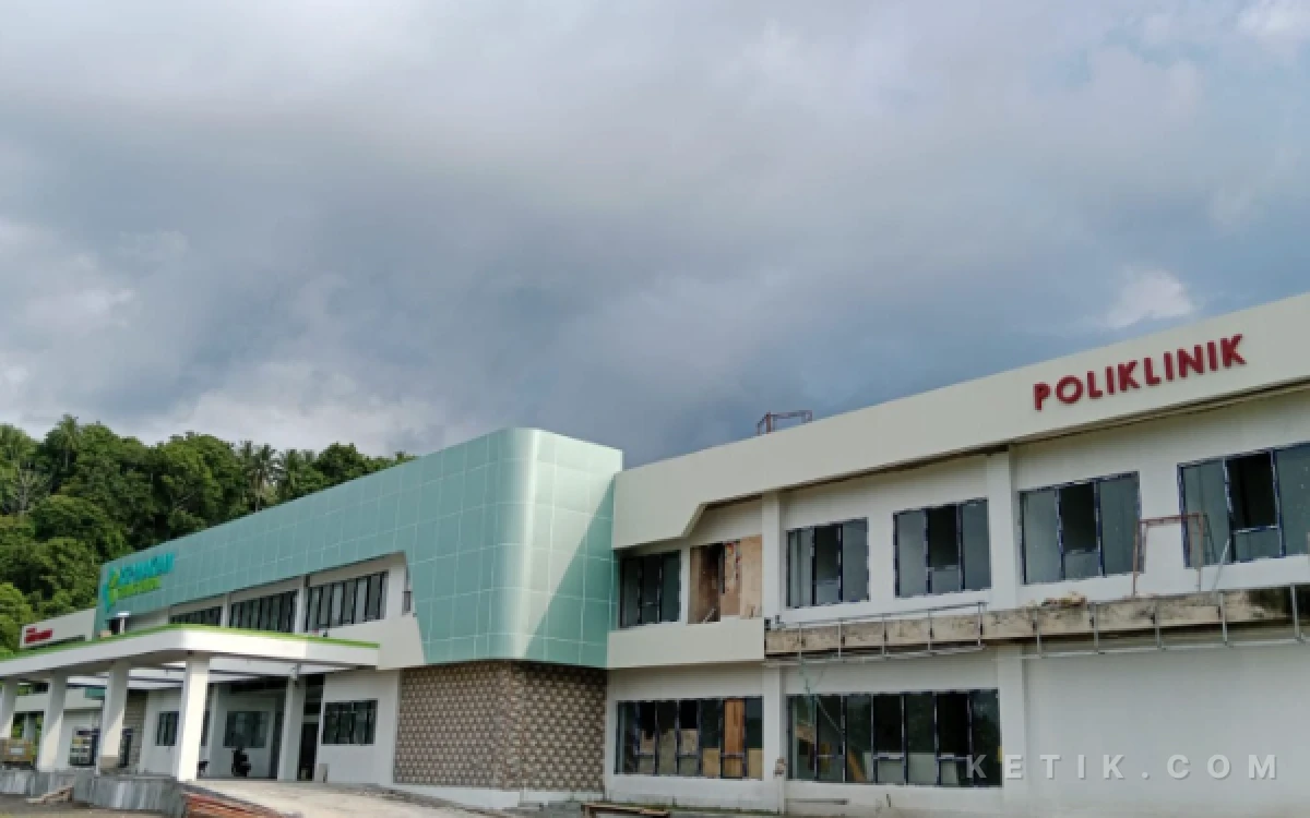 Thumbnail Berita - Gedung IGD dan Radiologi RSP Makian Hampir Selesai