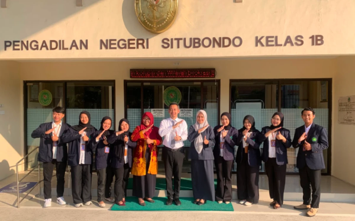 Thumbnail Berita - Ketua PN Situbondo Tantang Mahasiswa PKL Fakultas Syariah Jadi Praktisi Hukum Profesional