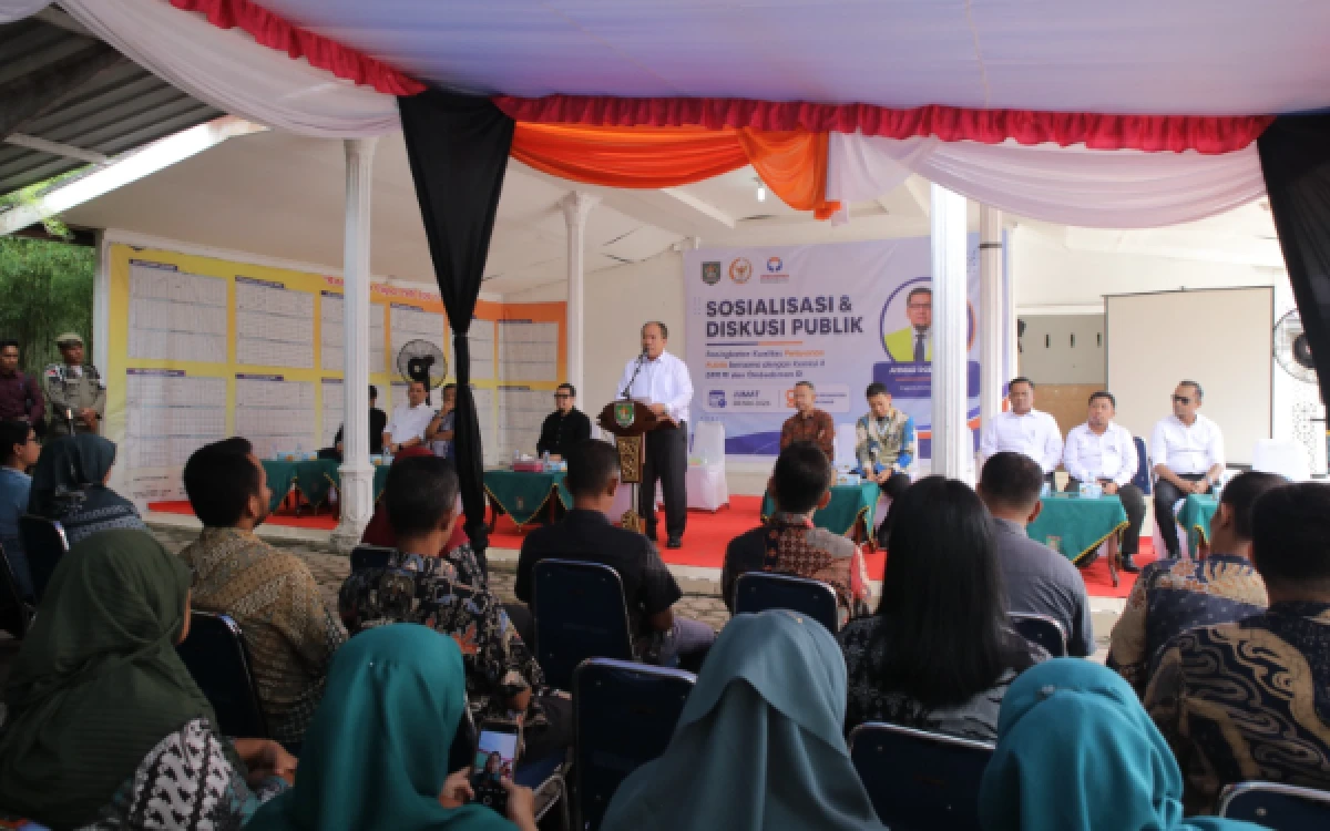 Thumbnail Berita - Bupati Asahan Ikut Sosialisasi Peningkatan Kualitas Pelayanan Publik Bersama Komisi II DPR RI
