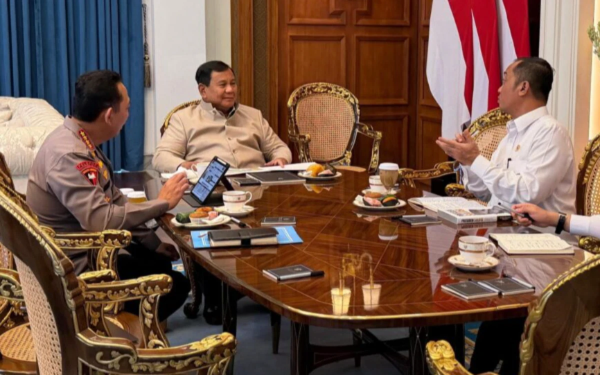 Thumbnail Berita - Temui Presiden Prabowo, Kapolri Laporkan Kondisi Kamtibmas Terkini