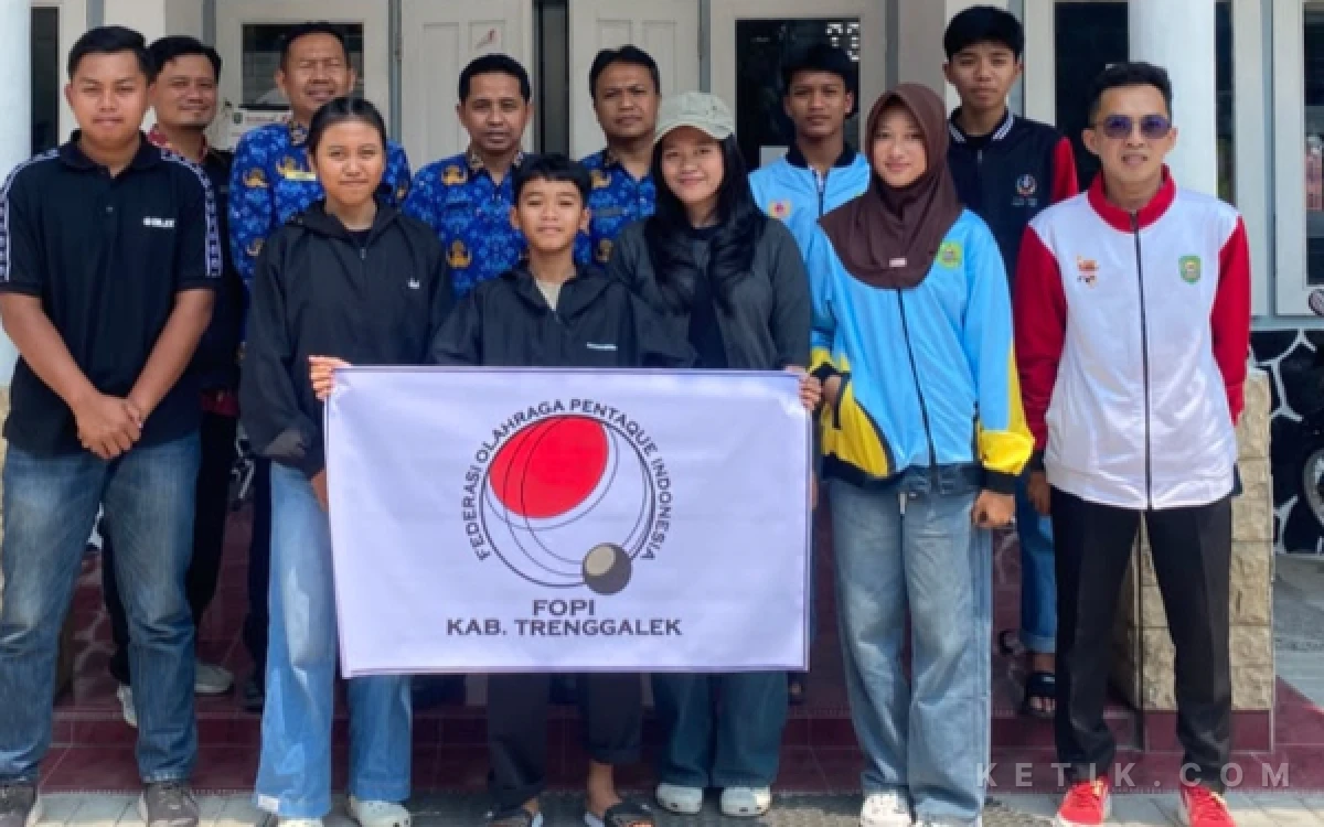 Thumbnail Berita - Petanque Trenggalek Raih 6 Medali di Kejurprov Jatim