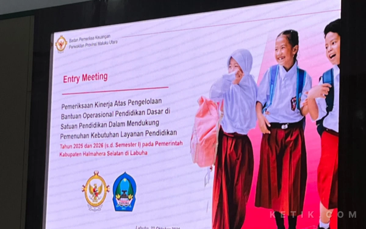Thumbnail Berita - BPK Periksa Kinerja Pengelolaan Dana Pendidikan Dasar di Halmahera Selatan