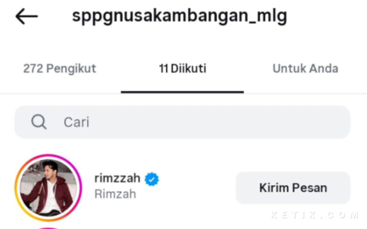 Thumbnail Berita - Warga Sebut Dapur SPPG Kasin Milik Wakil Ketua DPRD Kota Malang Rimzah, Akun Instagramnya Jadi Sorotan
