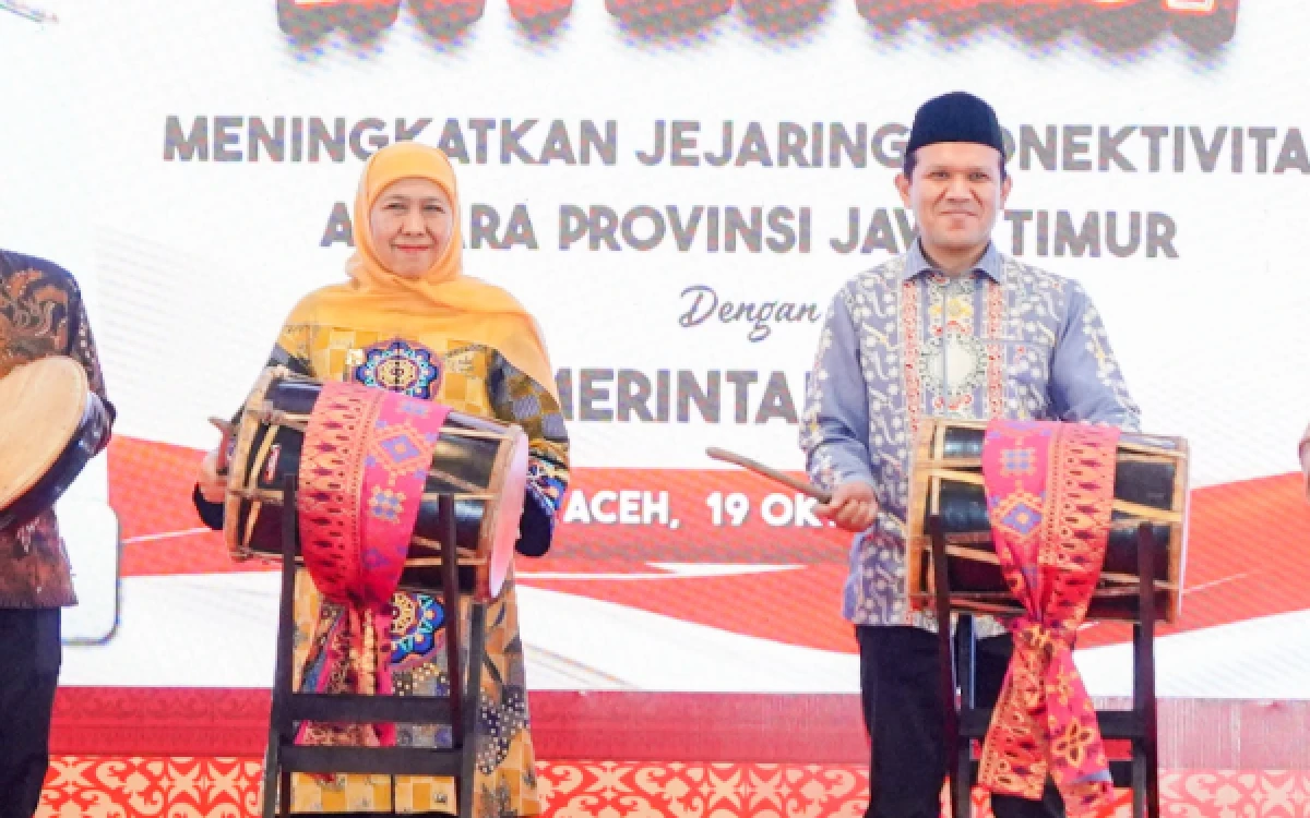 Thumbnail Berita - Gubernur Khofifah Pimpin Misi Dagang dan Investasi Jatim-Aceh, Catat Transaksi Capai Rp1,218 Triliun