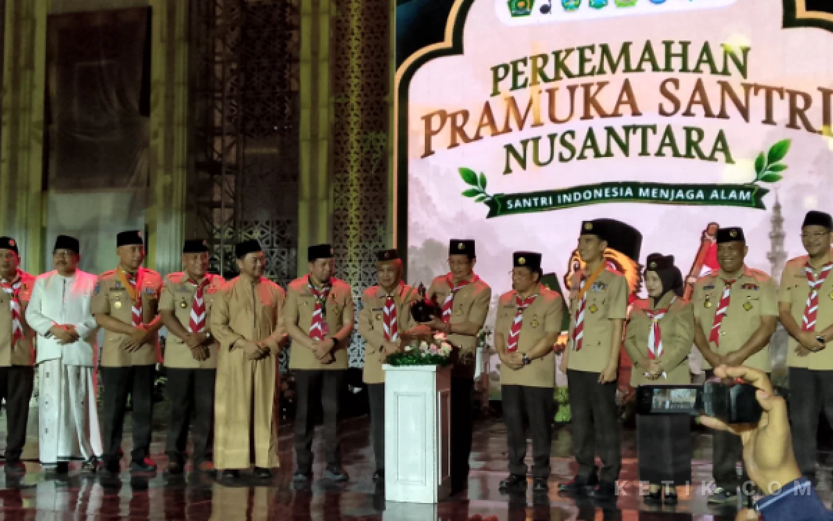 Thumbnail Berita - ‎PPSN VI 2026 Dibuka Menag RI, 4.524 Pramuka Santri se Indonesia Kemah di Ponpes An Nur II Kabupaten Malang