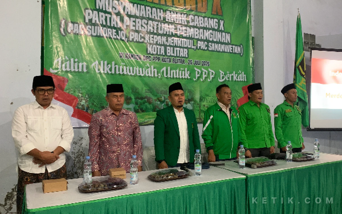 Thumbnail Berita - PPP Kota Blitar Gelar Musancab Serentak, Bidik Regenerasi Gen Z dan Perkuat Personal Branding Kader