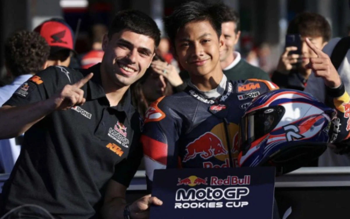 Thumbnail Berita - Ramadhipa Menangi Race 2 Red Bull MotoGP Rookies Cup Sachsenring